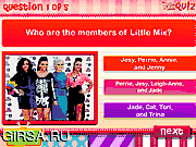 Флеш игра онлайн Маленький микс. Викторина / Little Mix Quiz