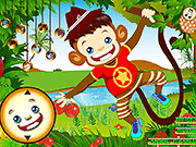 Флеш игра онлайн Маленькая Обезьянка / Little Monkey
