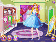 Флеш игра онлайн Маленькая Принцесса Рождественский Бал / Little Princess Christmas Ball