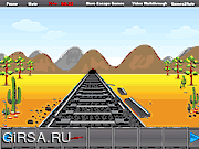 Флеш игра онлайн Осовбодение из заброшенного грузовика / Live Escape Broken Train Track