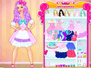 Флеш игра онлайн Лолита Принцесса Одеваются / Lolita Princess Dress Up