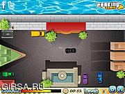 Флеш игра онлайн Парковка лондонского такси / London Cab Parking 