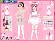 Флеш игра онлайн Love Bunnies Dress Up