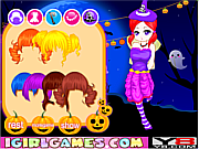 Флеш игра онлайн Наряд для Энни на Хэллуин / Lovely Halloween Girl