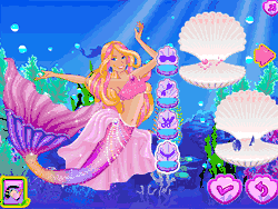 Флеш игра онлайн Прекрасный Русалка Принцесса / Lovely Mermaid Princess