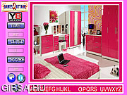 Флеш игра онлайн Прекрасная розовая комната