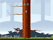 Флеш игра онлайн Дровосек / Lumberjack