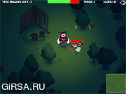 Флеш игра онлайн Приключения дровосека / Lumberjack vs Treehuggers