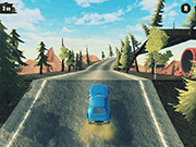 Флеш игра онлайн Сумасшедший Гоночный Автомобиль