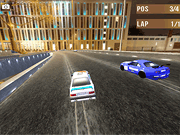 Флеш игра онлайн Сумасшедший Коп Полицейский Автомобиль Гонки / Mad Cop Police Car Race