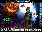 Флеш игра онлайн Найти числа - Магический Хэллоуин