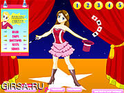 Флеш игра онлайн Magician Dressup