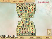 Флеш игра онлайн Пасьянс Маджонг / Mahjong Solitaire