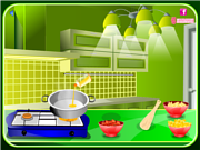 Флеш игра онлайн Приготовление томатного супа