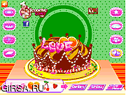 Флеш игра онлайн Приготовь торт короны / Make Your Own Crown Cake
