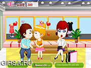 Флеш игра онлайн Mall Kiss