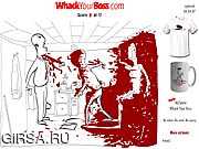 Флеш игра онлайн Whack Your Boss(17ways)