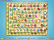 Флеш игра онлайн Морская Жизнь: Квадрат Маджонг / Marine Life: Square Mahjong