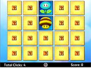 Флеш игра онлайн Марио. Проверка памяти