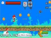 Флеш игра онлайн Удивительные прыжки Марио