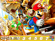 Флеш игра онлайн Братья Марио скрытые числа / Mario Bros Hidden Numbers 