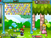 Флеш игра онлайн Марио фруктов пузыри 2 / Mario Fruit Bubbles 2