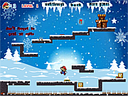 Флеш игра онлайн Приключения Марио / Mario Ice Adventure