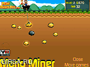 Флеш игра онлайн Марио-шахтер / Mario Miner Fun