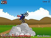 Флеш игра онлайн Марио на мотоцикле - Евротур