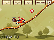 Флеш игра онлайн Марио Поездка 4 / Mario Ride 4