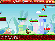 Флеш игра онлайн Марио - спасатель принцессы / Mario Shooting Zone
