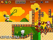 Флеш игра онлайн Марио Zombie Bomber / Mario Zombie Bomber