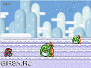 Игра Снежок Марио