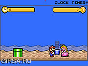Флеш игра онлайн Mario Water Boy