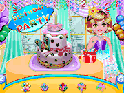 Флеш игра онлайн День рождения Марли торт