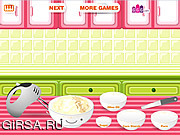 Флеш игра онлайн Приготовление вкусного блюда / Marshmellow Cuties Decoration