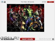 Флеш игра онлайн Комиксы Марвел 3 Пазл / Marvel вЂ“ Capcom 3 Jigsaw