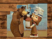 Флеш игра онлайн Маша и Медведь Доктор / Masha and the Bear Doctor