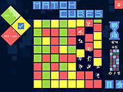 Флеш игра онлайн Кубики Матча / Match Cubes