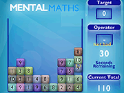 Флеш игра онлайн Психического Математике / Mental Maths