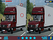 Флеш игра онлайн Мерседес Спринтер Различия / Mercedes Sprinter Differences