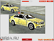 Флеш игра онлайн Такси мерседес. Пазл / Mercedes Taxi Puzzle