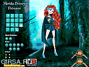Флеш игра онлайн Меридиа - Принцесса Диснея / Meridia Disney Princess 