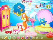 Флеш игра онлайн Царство русалки / Mermaid Kingdom Sweet Home 