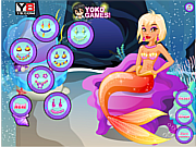 Флеш игра онлайн Макияж для русалки / Mermaid makeover