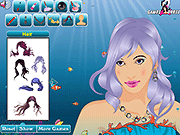 Флеш игра онлайн Русалка Макияж / Mermaid Makeover