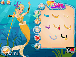 Флеш игра онлайн Принцесса русалка / Mermaid Princesses