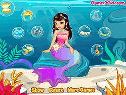 Флеш игра онлайн Свадьба русалки / Mermaid Wedding