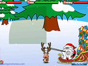 Флеш игра онлайн С Рождеством Snowfight
