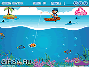 Флеш игра онлайн Занимательная рыбалка